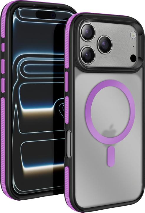 Immagine prodotto OEM Back panel cover Case NEO for IPHONE 17 Pro Max compatible with MagSafe purple (Apple iPhone 17 Pro Max)