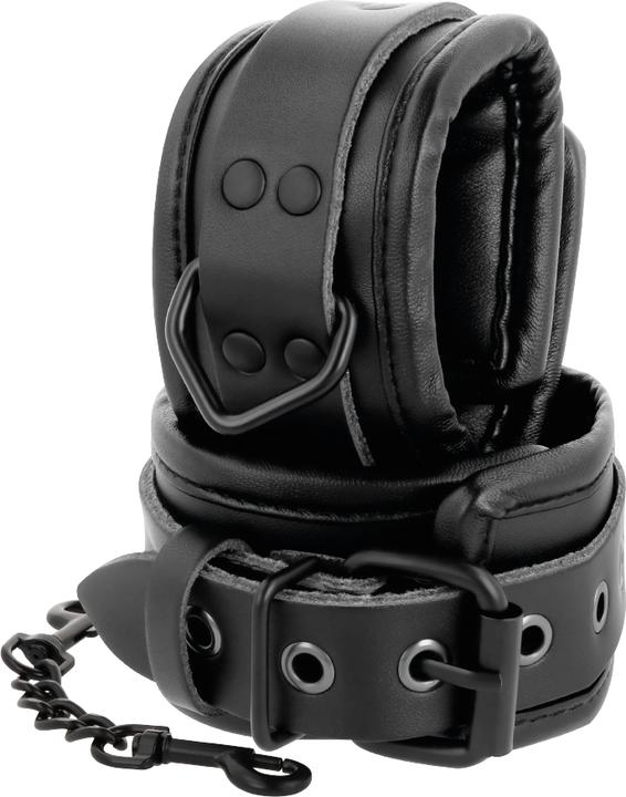 Actual product image Darkness Faux leather handcuffs