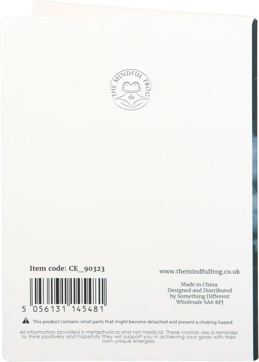 Actual product image Something Different Darkest Nights Obsidian Crescent Moon Greetings Card