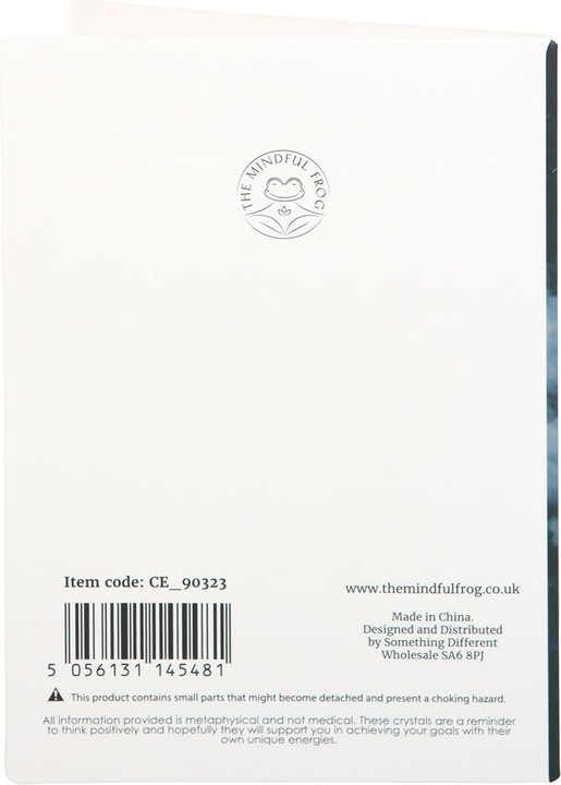 Actual product image Something Different Darkest Nights Obsidian Crescent Moon Greetings Card