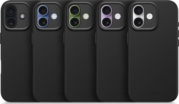Produktbild Decoded AntiMicrobial Silicone Backcover iPhone 17 Phantom Black (Apple iPhone 17)
