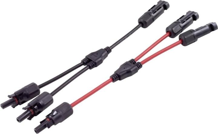 BKL Electronic 2800017 2/1 Y-plug 4 mm² Cable length 0.30 m (Solar connector)