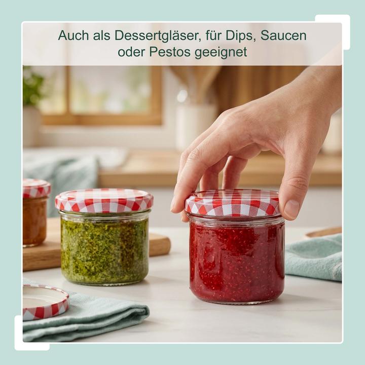 Produktbild Relaxdays Einmachgläser-Set (0.22 l)