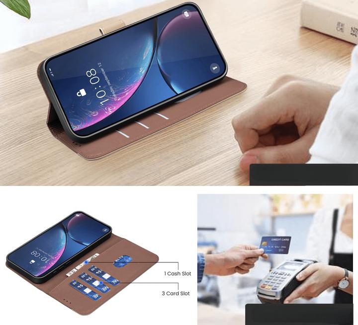 Produktbild Binfen Color Galaxy A37 - BINFEN Ledertasche Floral (Samsung Galaxy A37)