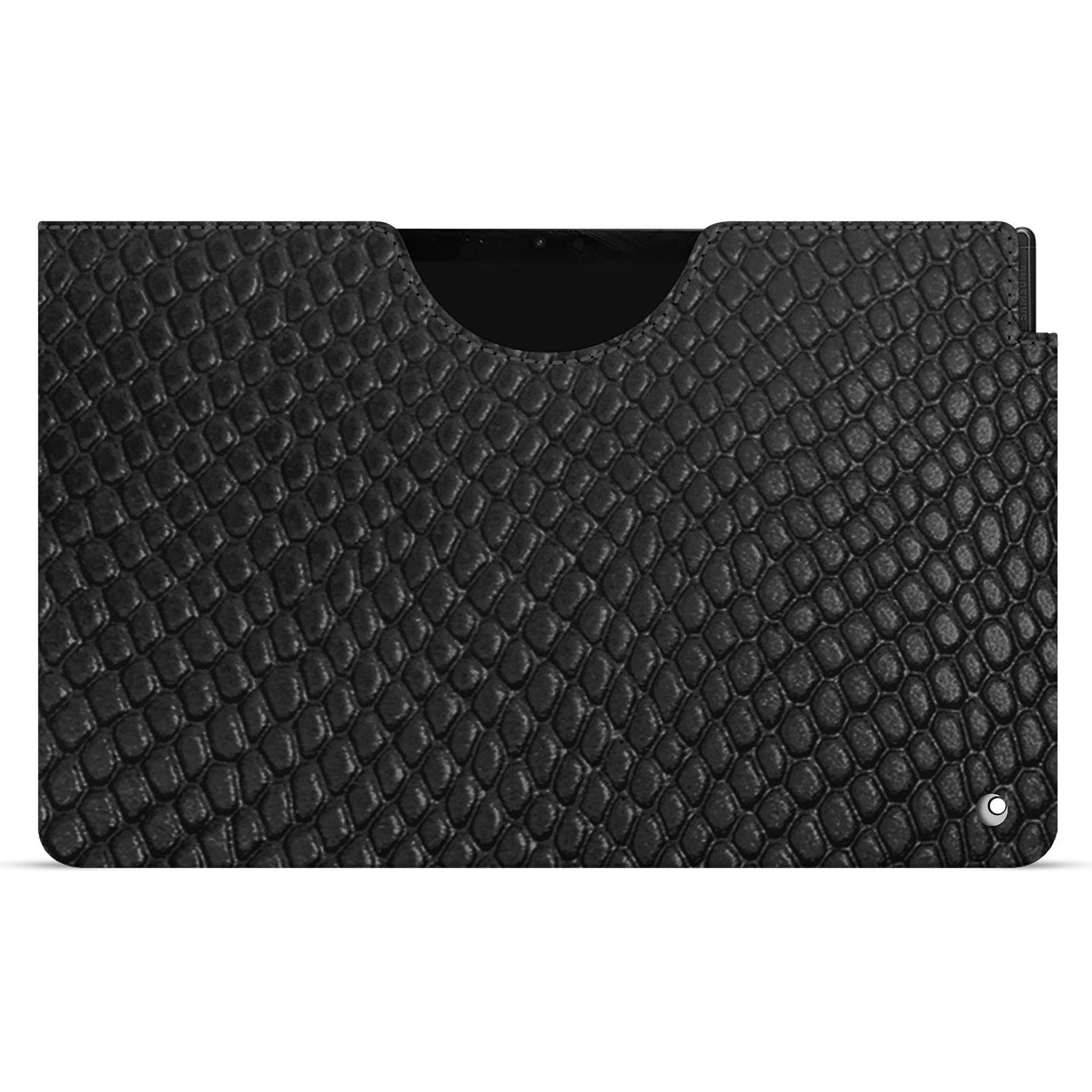 Noreve Lederschutzhülle (Galaxy Tab S9), Tablet Hülle, Schwarz