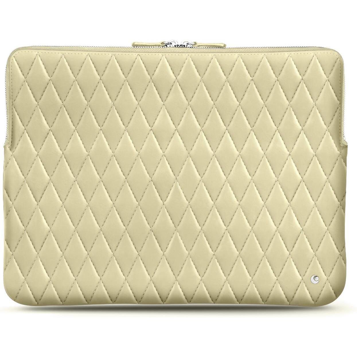 Thumbnail - Noreve Lederhülle, Notebooktasche, Beige