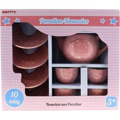 Thumbnail - Besttoy Teeservice aus Porzellan - 10 tlg.
