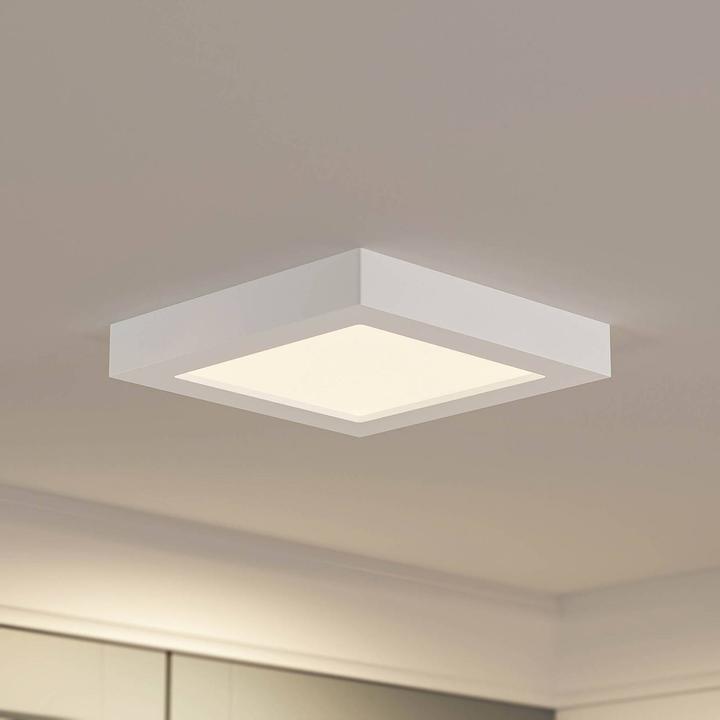 Image du produit Prios Alette Plafonnier LED, blanc 22,7 cm 18W (2092 lm)