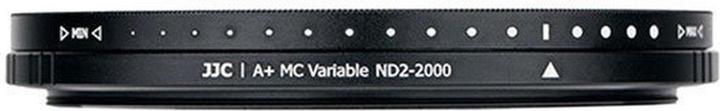 Productafbeelding JJC 40,5 mm ND2 ND2000 Variabel Neutraal Dichtheidsfilter (40.50 mm, ND / grijsfilter, 40.50 mm)