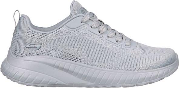 Produktbild Skechers Damen Schnürschuhe «Bobs Sport Squad Chaos» hellgrau (41)