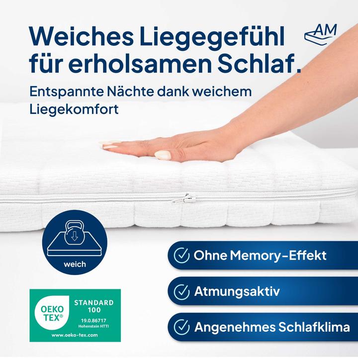 Actual product image AM Qualitätsmatratzen Basic comfort foam (90 x 200 cm)