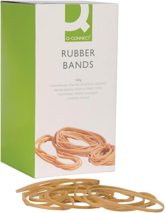 Actual product image Q-Connect Rubber bands (750 pcs.)