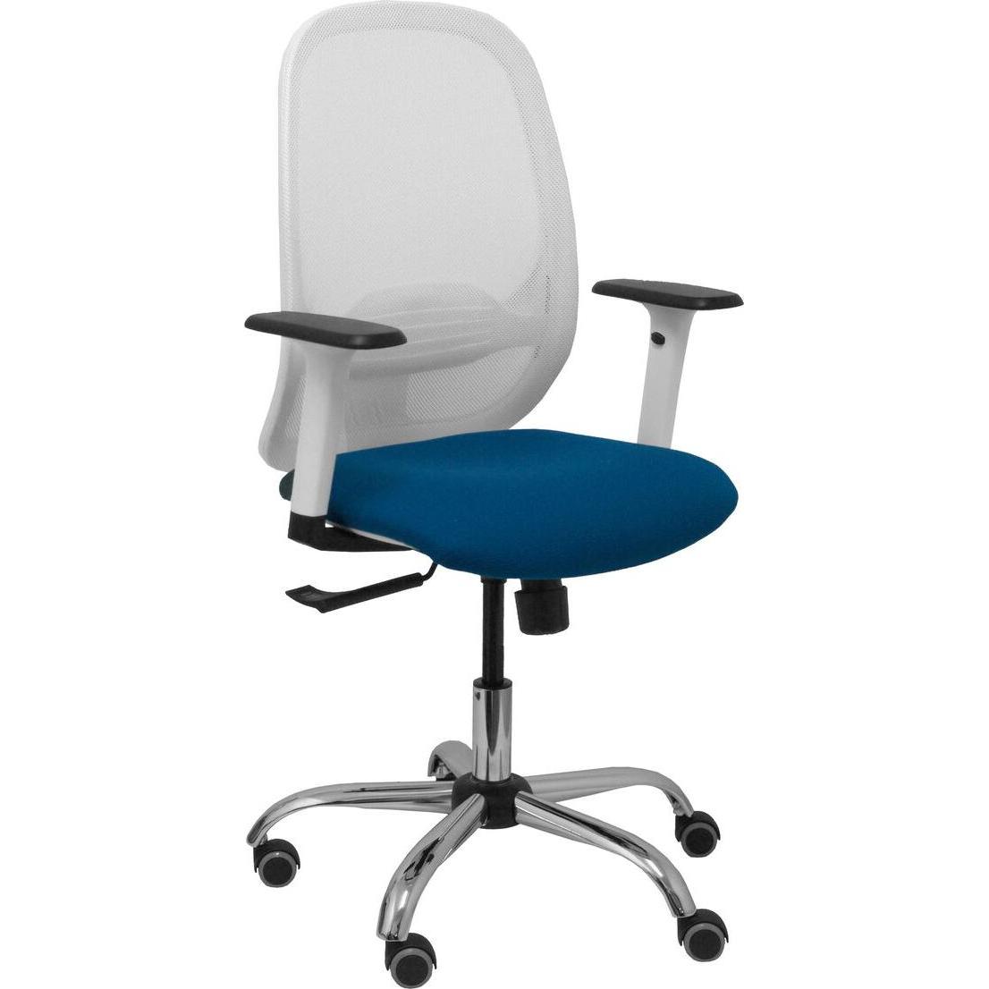 Piqueras y Crespo, Bürostuhl, Bürostuhl P&C 354CRRP Weiss Marineblau