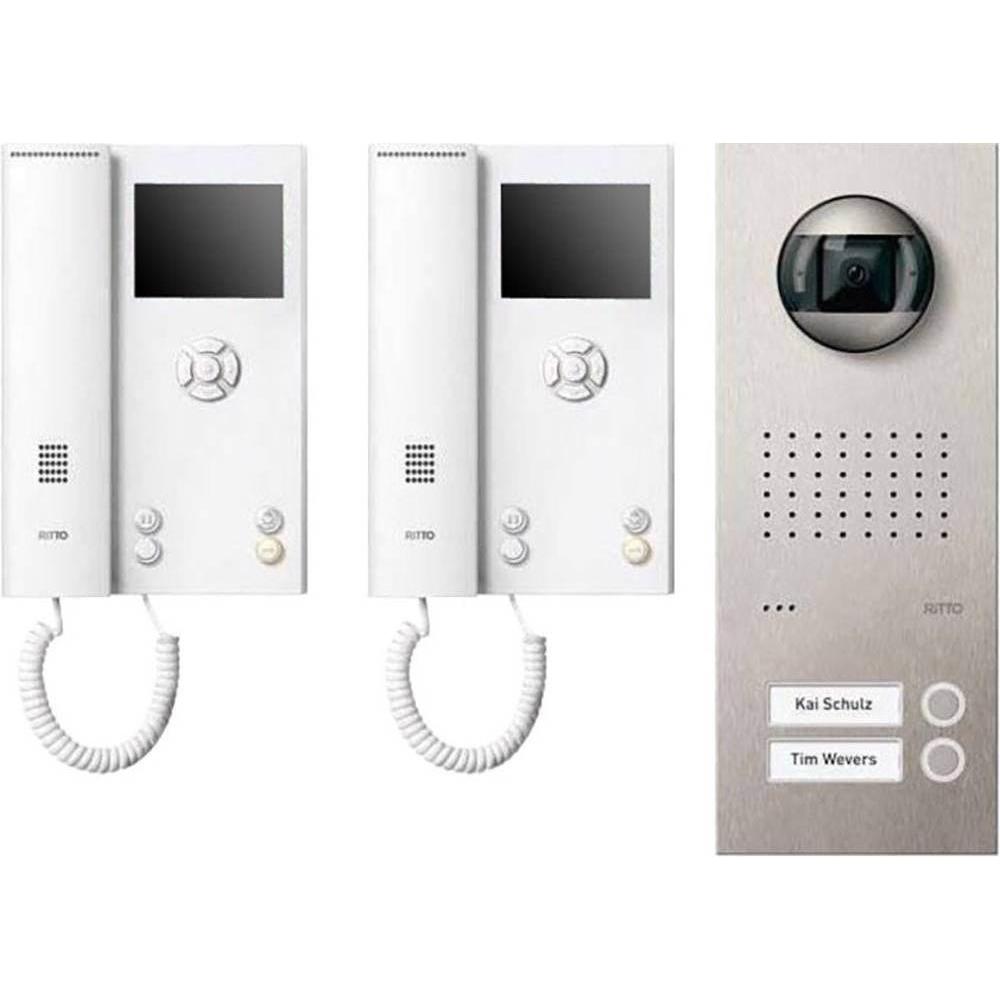 Thumbnail - Schneider Electric, Klingel + Türsprechanlage, AceropurVideoSetWEedelstahl/weiss