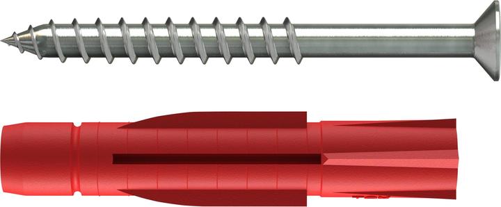 Actual product image Tox All-purpose dowel Tri 6x36 mm, incl. screw 50 pieces (50 pcs.)