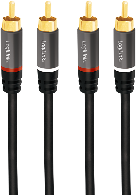Actual product image LogiLink Ca Rca (0.50 m, Cinch)