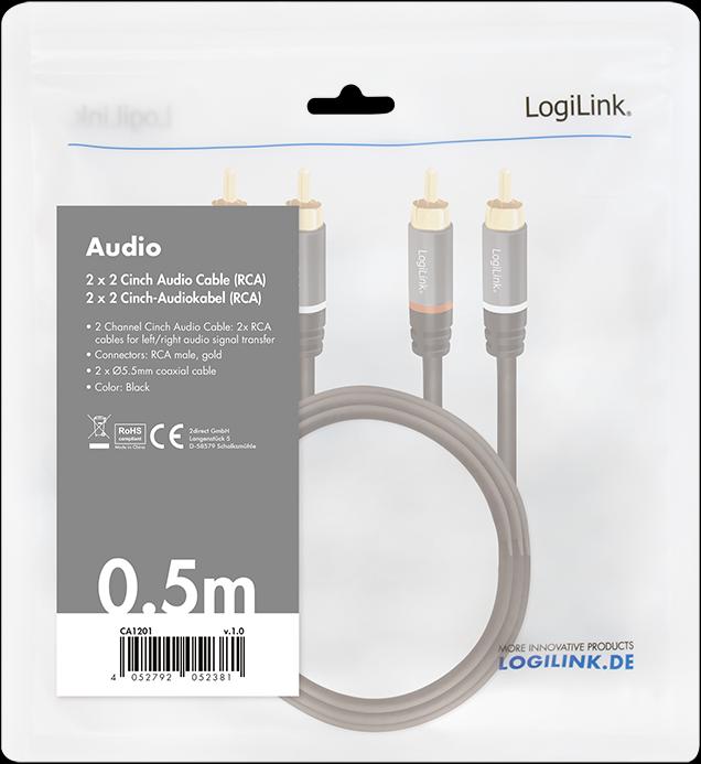Produktbild LogiLink CA Cinch (0.50 m, Cinch)