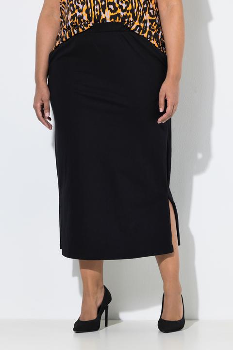 Produktbild Ulla Popken Maxirock, gerader Schnitt, Elastikbund, Taschen (50, 52)