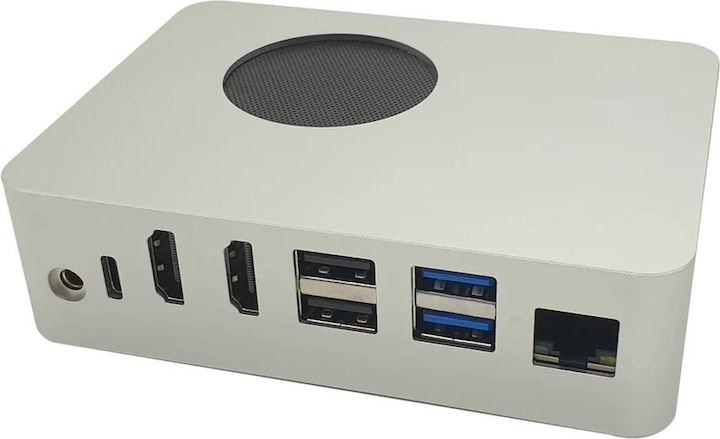Actual product image Allnet radxa rock 5b professional desktop case