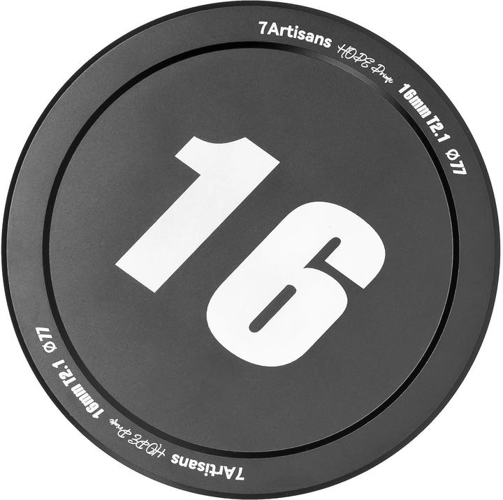 Actual product image 7artisans Fixed focal length 16mm T/2.1 - MFT, lens type: wide-angle (Micro Four Thirds)
