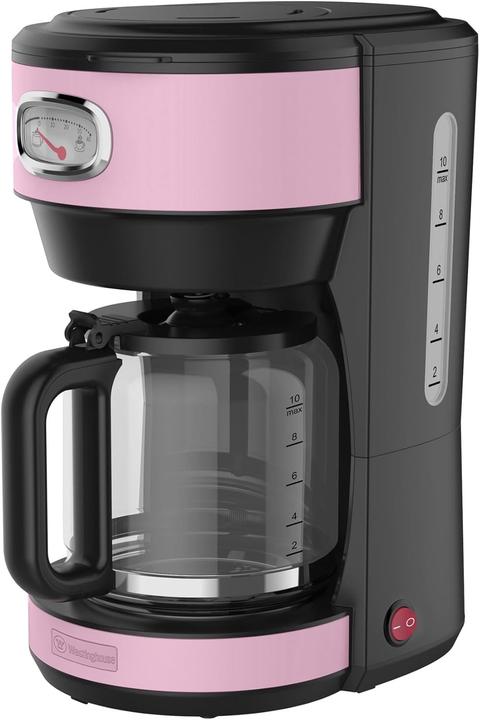 Westinghouse WKCMR621PK Kaffeemaschine Retro Design pink