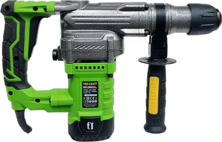 Produktbild Procraft BH1300 Kombihammer 1050 Watt 4,5 J SDS plus + Koffer
