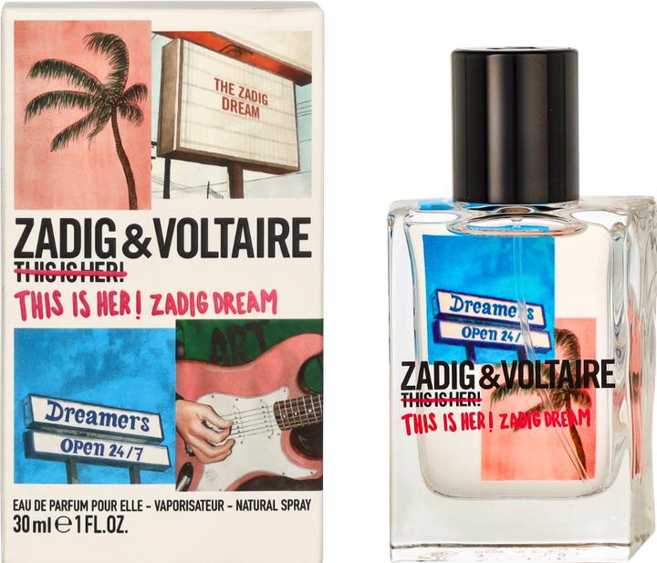 Produktbild Zadig & Voltaire This is Her! Zadig Dream Eau de Parfum Vapo 30 ml (Eau de Parfum, 30 ml)