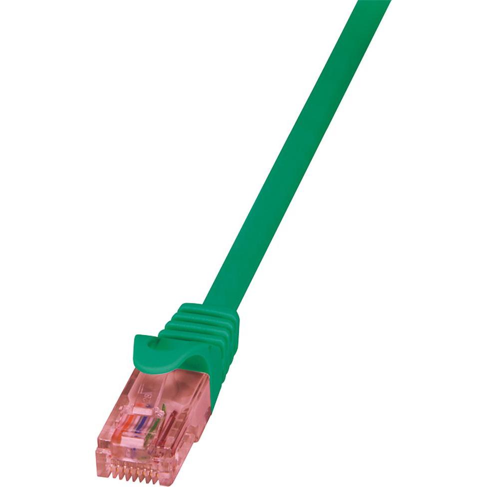 LogiLink Netzwerkkabel (U/UTP, CAT6, 1 m), Netzwerkkabel