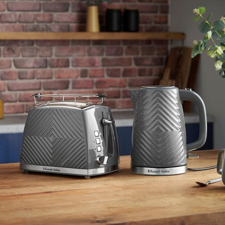Produktbild Russell Hobbs 26392-56 Groove 2S Toaster grau