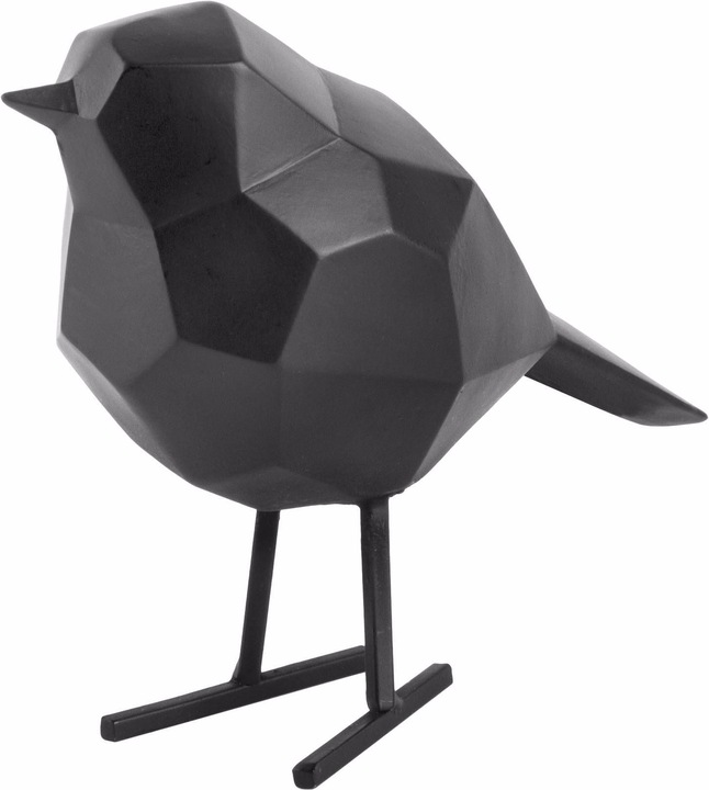 Actual product image present time Display Origami Bird, Black, 1 piece (1 x, 7 x 12 x 18 cm)