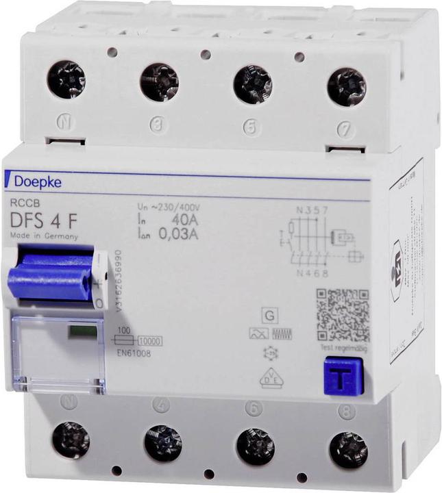 Produktbild Doepke FISchutzschalter TYP DFS4 0404/003F