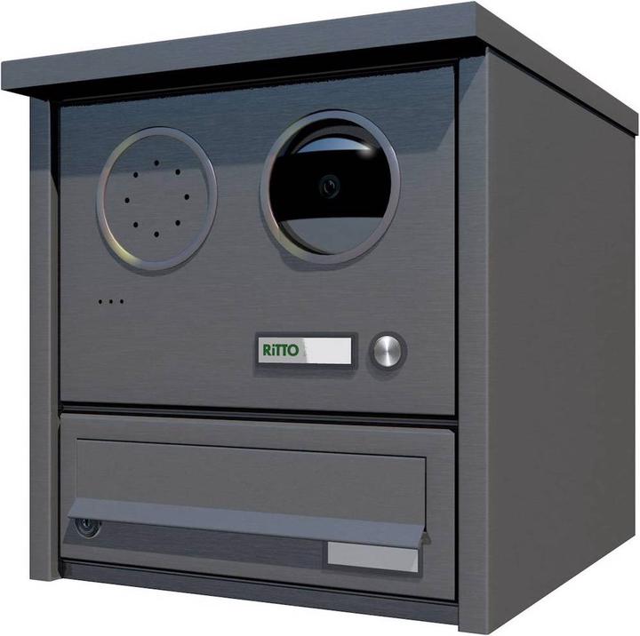 Actual product image Schneider Electric Ritto Nero mailbox