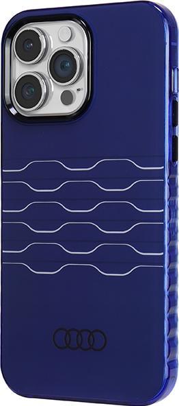 Produktbild Audi IML MagSafe Case iPhone 14 Pro Max 6.7" niebieski/navy blue hardcase AU-IMLMIP14PM-A6/D3-BE (Apple iPhone 14 Pro Max)