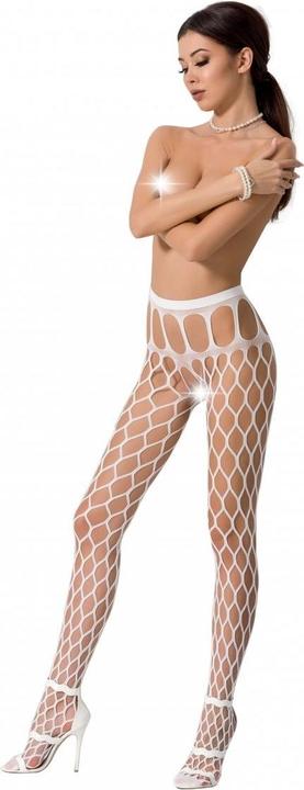 Produktbild Passion Strumpfhose ouvert in weiss (One Size)