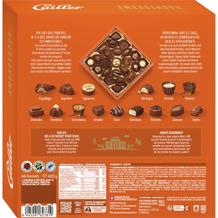 Actual product image Cailler Ambassador 4 (420 g)