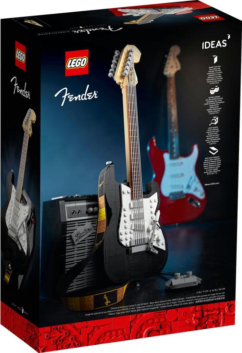 Image du produit LEGO Fender Stratocaster (21329, LEGO Ideas, LEGO difficiles à trouver)