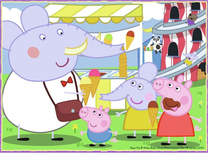 Produktbild Ravensburger Ravensbuger Puzzels 4 Puzzels 12+16+20+24 stukjes PP: Peppa Pig (24 Teile)