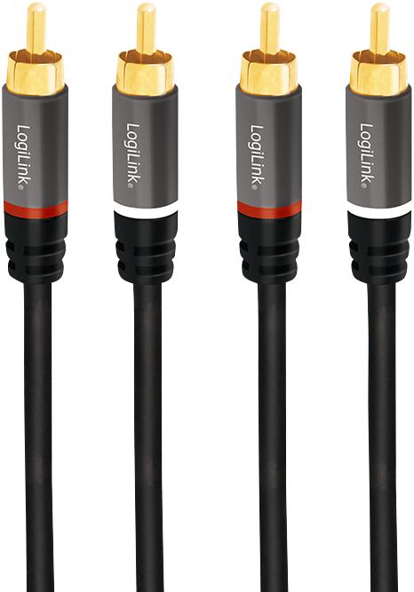 Produktbild LogiLink 2x Cinch – 2x Cinch (1.50 m, Cinch)