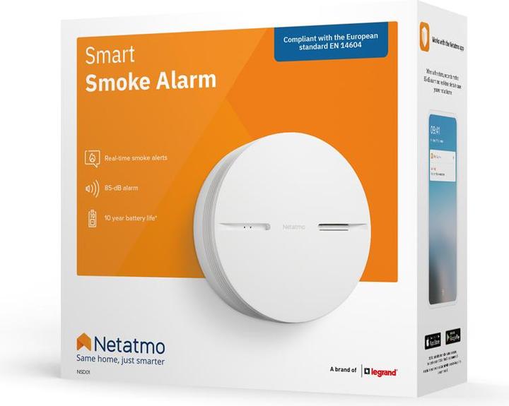 Produktbild Netatmo Intelligenter Rauchmelder