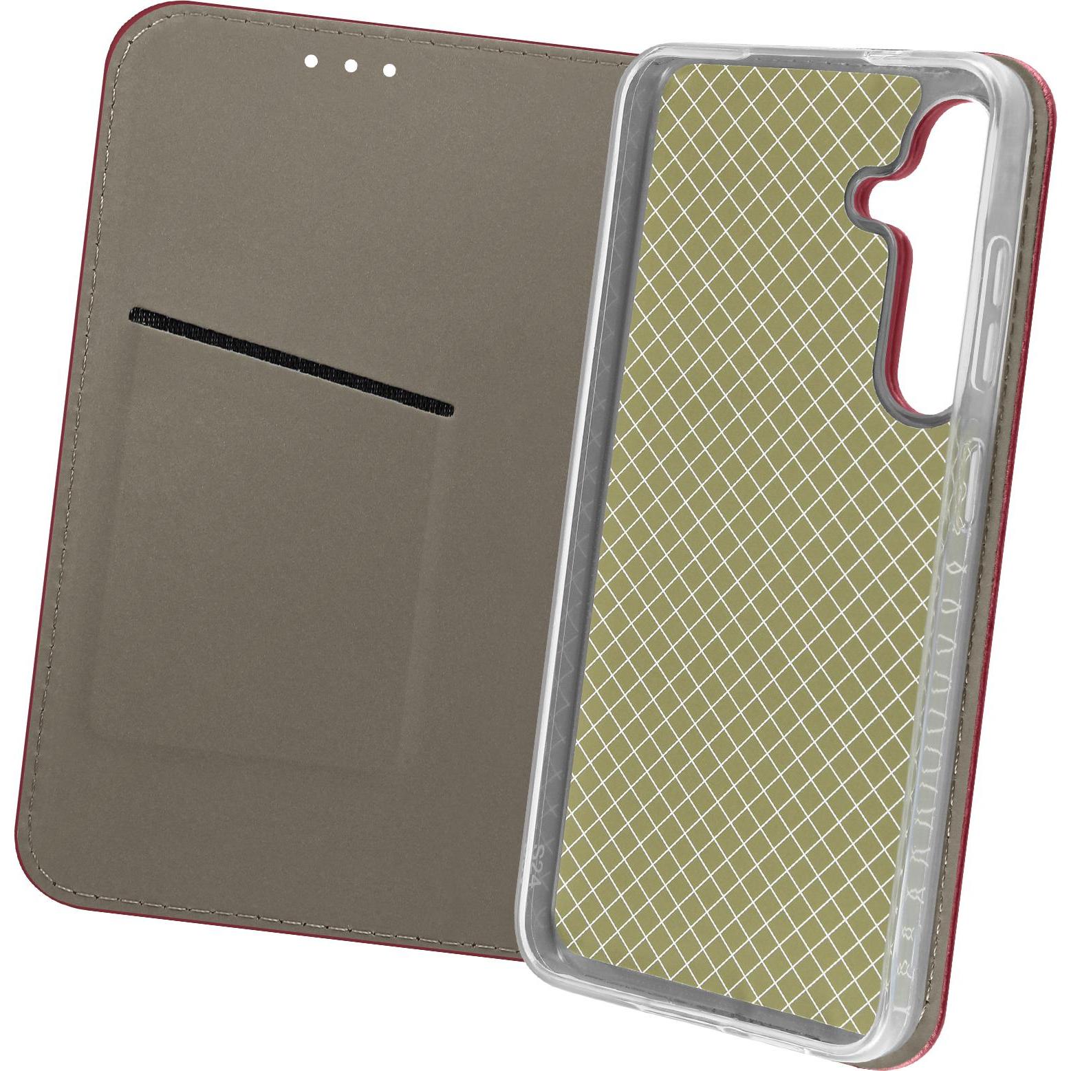 Avizar Mag Cover Series (Samsung Galaxy S24), Smartphone Hülle, Rot
