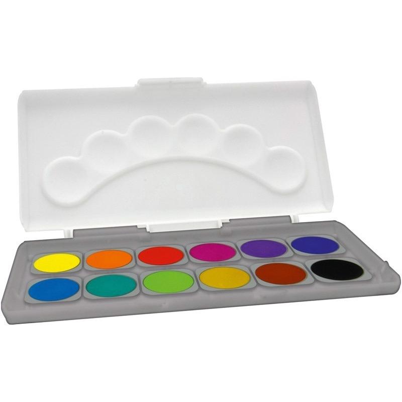 Stylex, Künstlerfarbe + Bastelfarbe, Wasserfarben (Mehrfarbig)