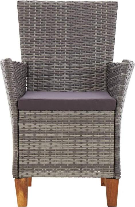 Produktbild vidaXL Gartentisch und Gartenstuhl (90 x 90 x 74 cm)