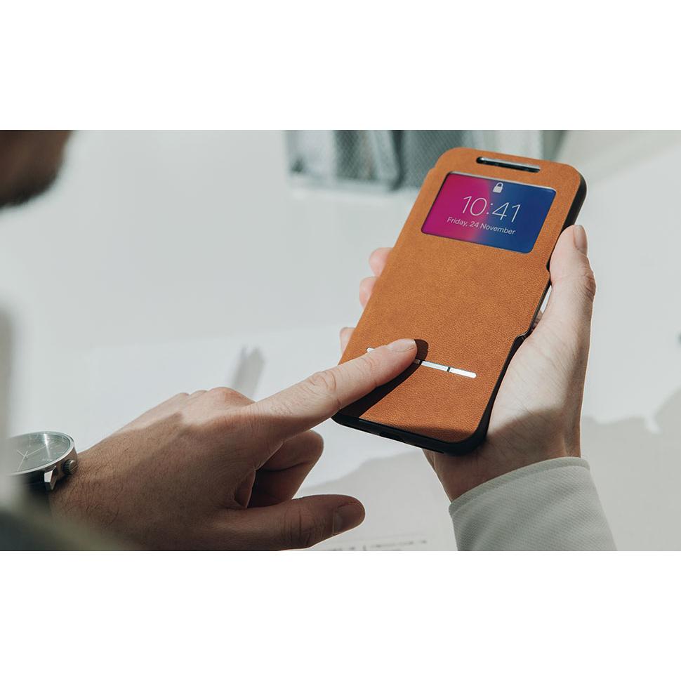 Thumbnail - Moshi SenseCover (Apple iPhone X), Smartphone Hülle, Braun