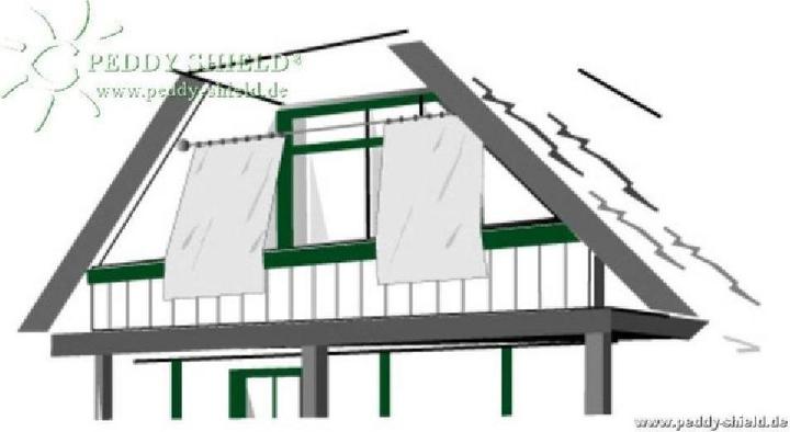 Produktbild Peddy Shield Senkrecht Sonnensegel (140 x 230 cm)