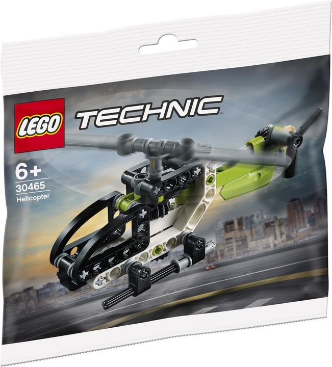 Actual product image LEGO Technic Helicopter Polybag 30465 (30465, LEGO Technic)