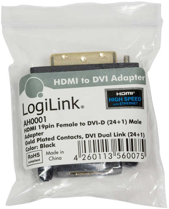 Produktbild LogiLink Video Adapter (HDMI, 100 cm)