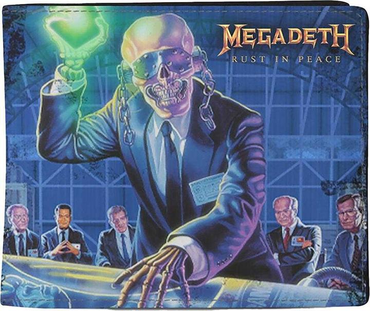 Actual product image Megadeth Rust In Peace Wallet