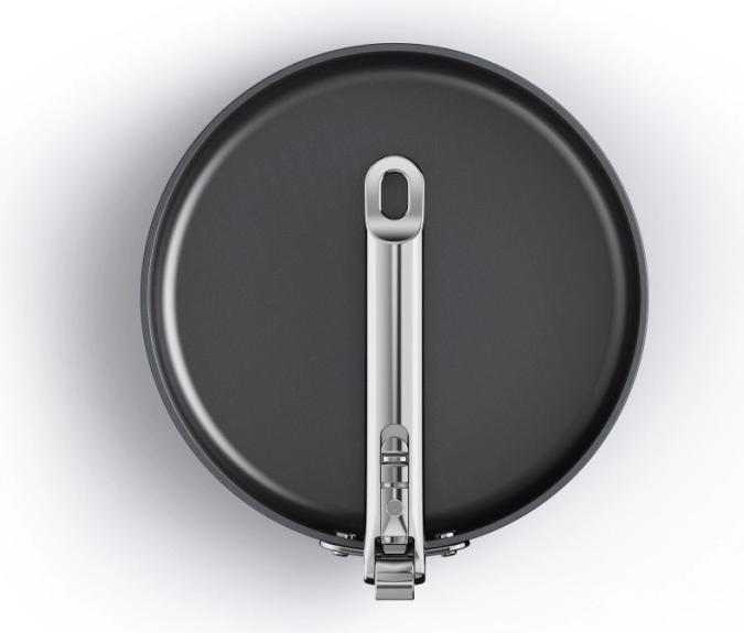 Actual product image Joseph Joseph Space frying pan folding handle D24cm (Frying pan, Aluminium, 24 x 9.08 cm)