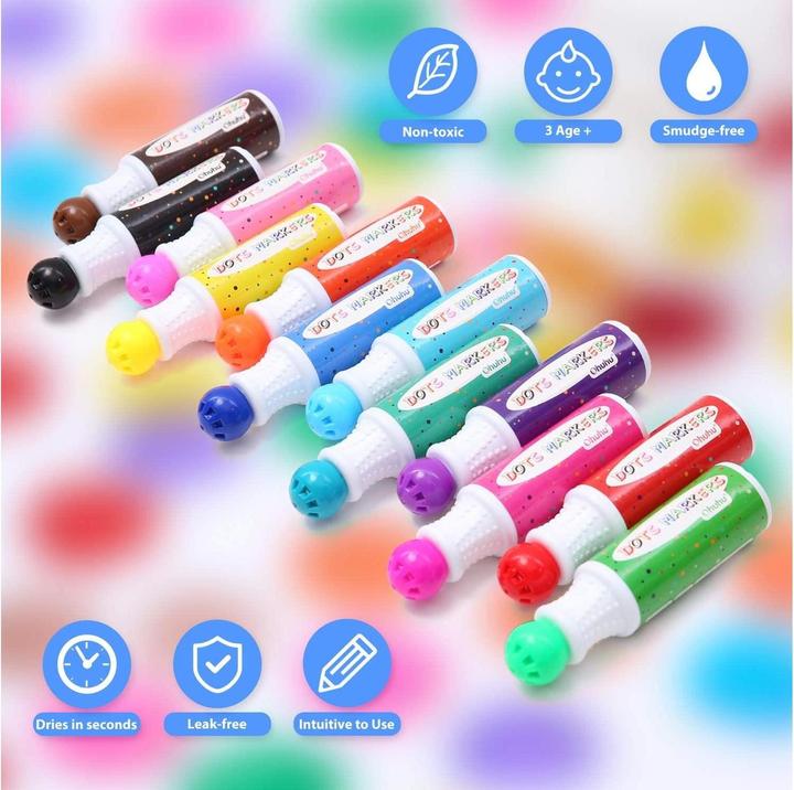 Actual product image Ohuhu Dot marker (Multicoloured, 12 x)