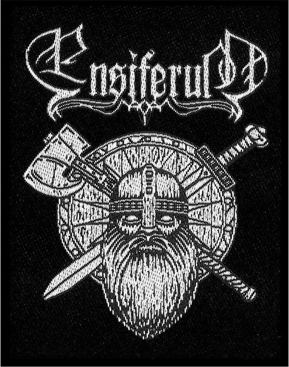 Produktbild Ensiferum Schwert und Axt Patch Polyester (10 x 5 cm)